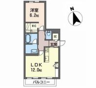 ベルク吉岡南の間取り画像