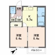 エスポワールの間取り画像