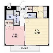 Surplus South・iの間取り画像