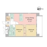 LiveCasa千本今出川の間取り画像