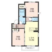 カトレアOKMの間取り画像