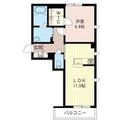 フェリオ乙女の間取り画像