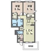 Vita Seed IIの間取り画像