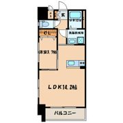 ERIOS COURT 中津口の間取り画像