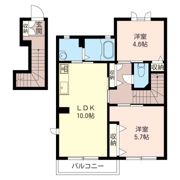 サンライズウロコの間取り画像