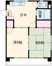シャトー鶴原の間取り画像