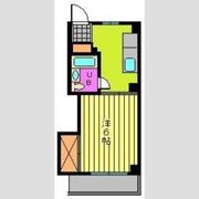コーポ福原の間取り画像