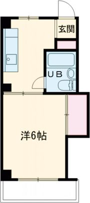 コーポ福原の間取り画像