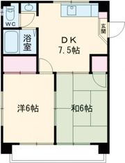 メゾン宝の間取り画像