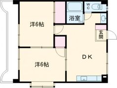 レジデンス華の間取り画像