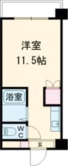 オクトワール松山中村の間取り画像