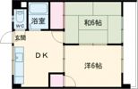 ゴールデンハイツ渡部の間取り画像