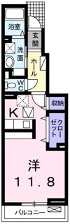 シャンディ・ウエストの間取り画像