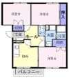 ニューエルディムゆうDの間取り画像