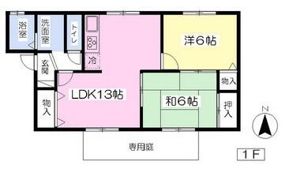 ファミール三好Ⅱの間取り画像