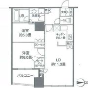 カスタリアタワー品川シーサイドの間取り画像