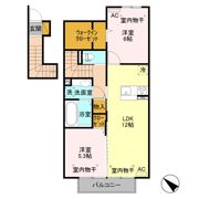 ソレイユの間取り画像