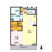 アーバンコートの間取り画像