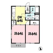 エスポワール Ⅱの間取り画像