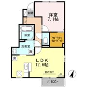 ハックベリーの間取り画像