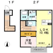 サンライズYの間取り画像