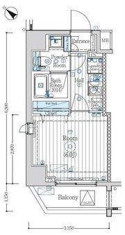 MAXIV横浜鶴見の間取り画像