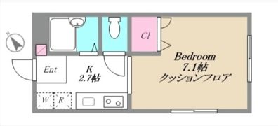 クローバーハウスの間取り画像