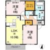 リビングタウン宮ノ下 D棟の間取り画像
