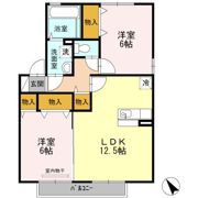 グランド・コート B棟の間取り画像