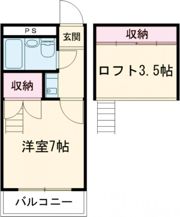 CITY ESTATE 南紀寺の間取り画像