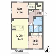 グラン ソレイユ Ⅱの間取り画像