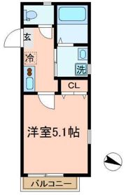 ココハイム鶴見の間取り画像