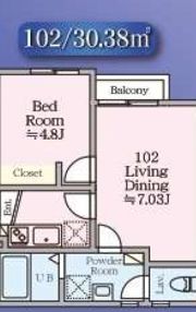 COAST TERRACE 桜山の間取り画像