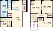 フェリーチェ迫Cの間取り画像