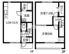 OAK HILLSの間取り画像