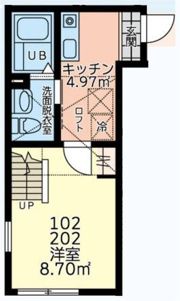 クレール南橋本の間取り画像