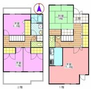 キャビンハウスの間取り画像