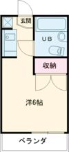 エクセリーヌ山手の間取り画像