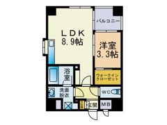 フォーサイト姪浜の間取り画像