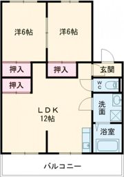 リッツドミールの間取り画像