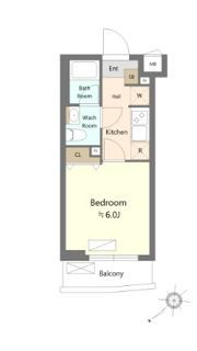 SHOKEN Residence横浜生麦Ⅲの間取り画像