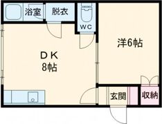ノースマインの間取り画像