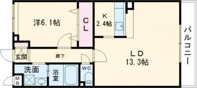 ブリックヤードの間取り画像