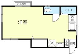 ビラフルールの間取り画像