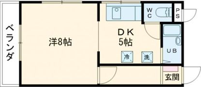 城町マンションの間取り画像