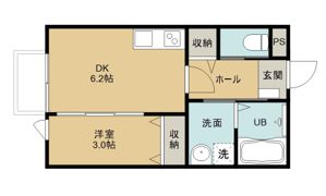 グランジュール御船の間取り画像