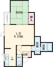 ジョイフル鍛治の間取り画像