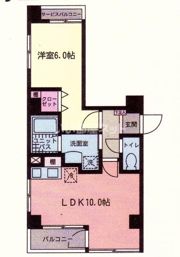 エスターテ大藤の間取り画像