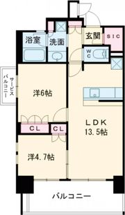 ワコーレ神戸北野坂LABELの間取り画像