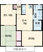 フレグランス三池の間取り画像